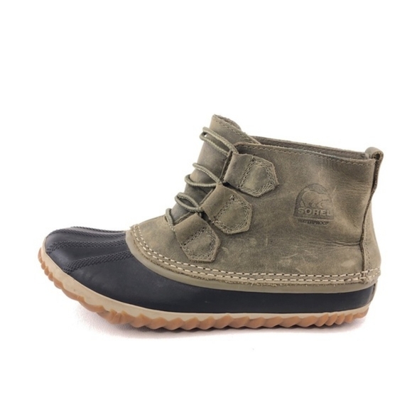 Sorel Out N About Classic Duck Boot Elk Green Size 7 Old Money Classic Preppy - Picture 2 of 11